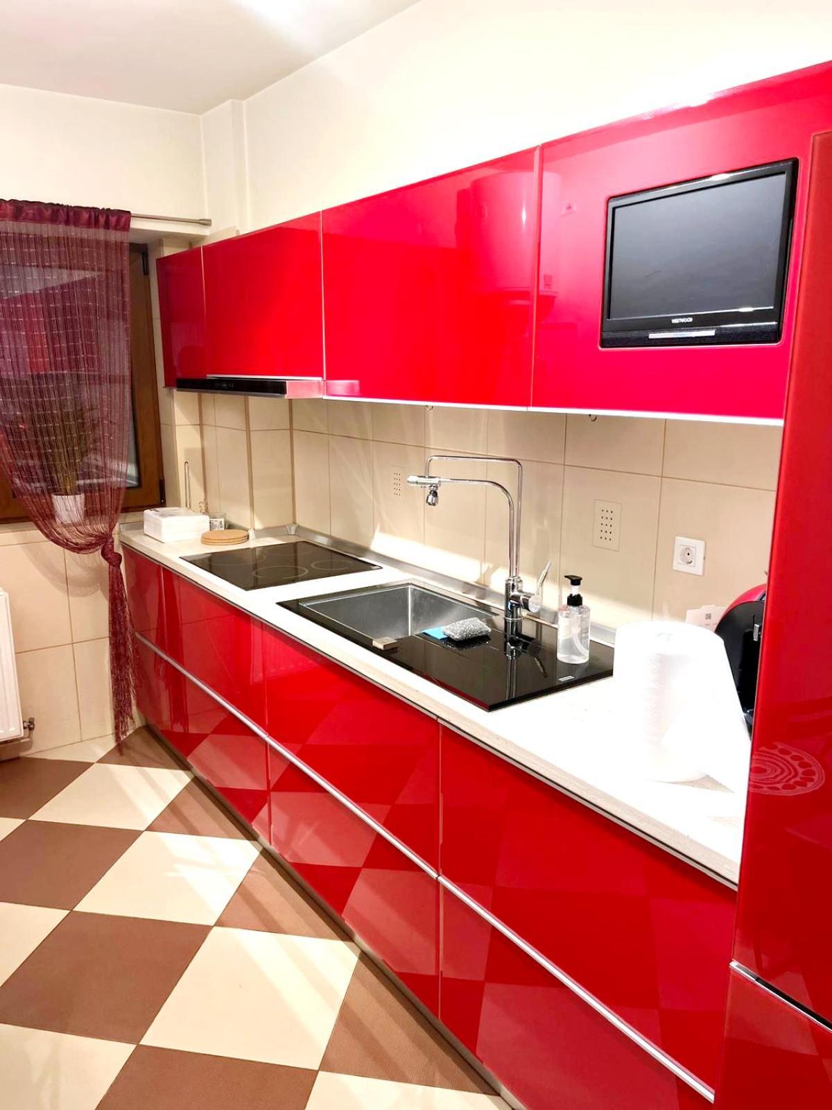 Romana 100 Sqm Deluxe Apartament ブカレスト エクステリア 写真